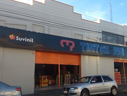 frente da loja de tatúi